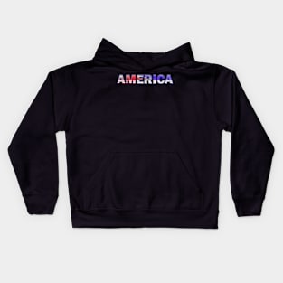 American effect appears Kids Hoodie